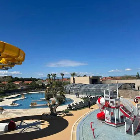Kemp Mobil-home, Les Dunes 5 Etoiles, 6 Personnes Torreilles